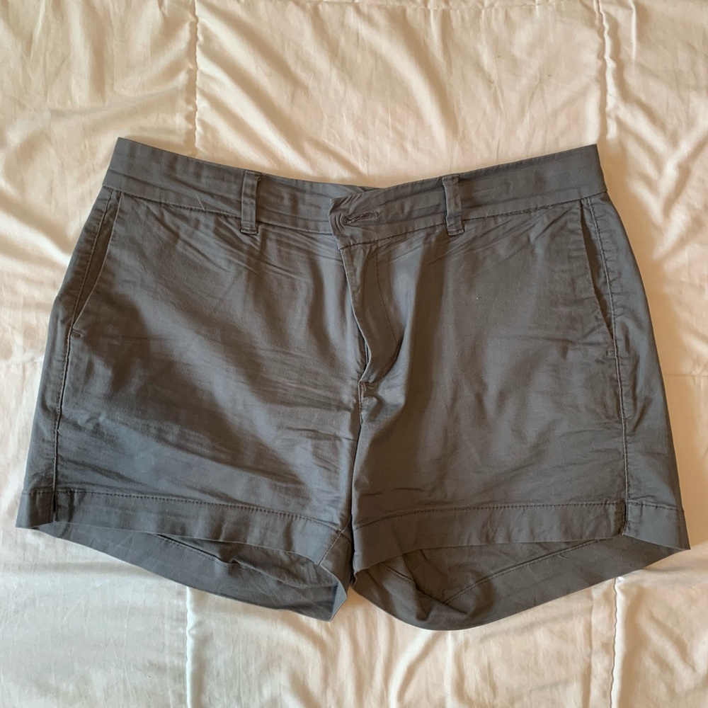 Grey casual shorts